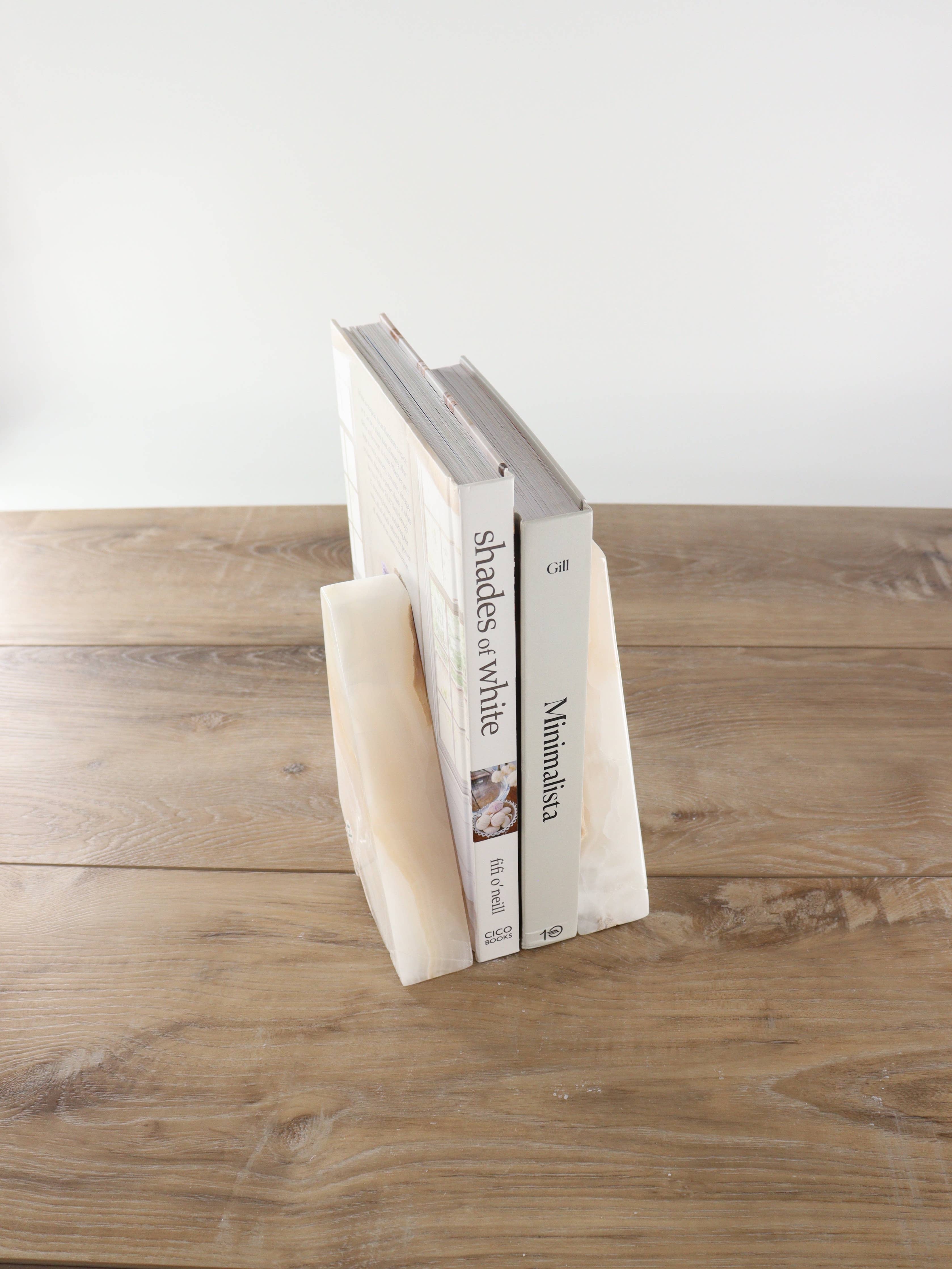 Polished Poet Bookends